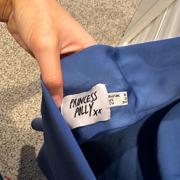 size 2 blue princess polly mini dress - Picture 5 of 5